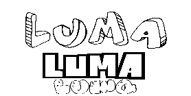 Coloriage Luma