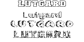 Coloriage Lutgard