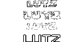 Coloriage Lutz