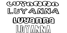 Coloriage Luyanna