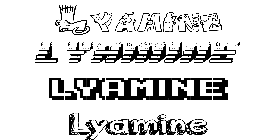 Coloriage Lyamine