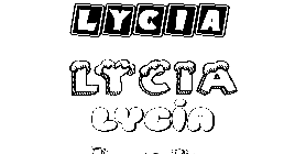 Coloriage Lycia