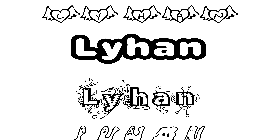 Coloriage Lyhan