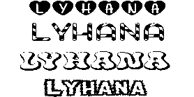 Coloriage Lyhana