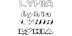 Coloriage Lyhia