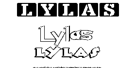 Coloriage Lylas
