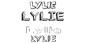 Coloriage Lylie