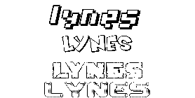 Coloriage Lynes