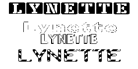 Coloriage Lynette