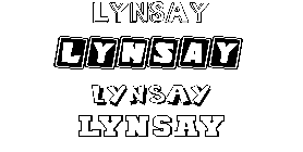 Coloriage Lynsay