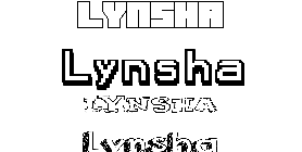 Coloriage Lynsha