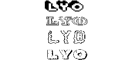 Coloriage Lyo