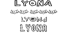 Coloriage Lyona