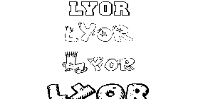 Coloriage Lyor