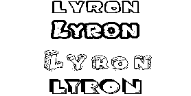 Coloriage Lyron