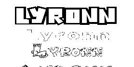 Coloriage Lyronn