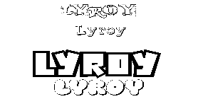 Coloriage Lyroy