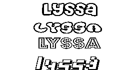 Coloriage Lyssa