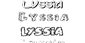 Coloriage Lyssia