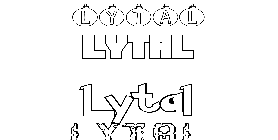 Coloriage Lytal