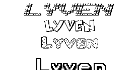 Coloriage Lyven