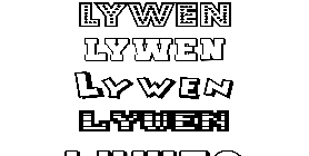 Coloriage Lywen