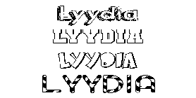 Coloriage Lyydia