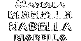 Coloriage Mabella
