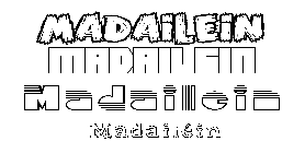 Coloriage Madailéin