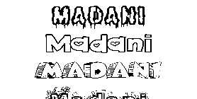 Coloriage Madani