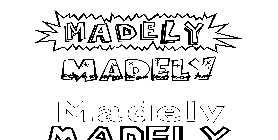 Coloriage Madely