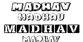 Coloriage Madhav
