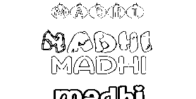 Coloriage Madhi