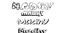 Coloriage Madhy