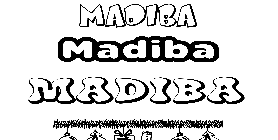 Coloriage Madiba