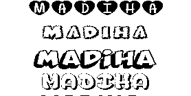 Coloriage Madiha