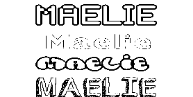 Coloriage Maëlie