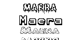 Coloriage Maera