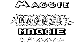 Coloriage Maggie