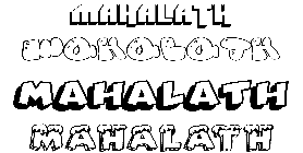 Coloriage Mahalath