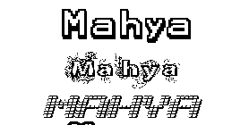 Coloriage Mahya