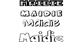 Coloriage Maidie