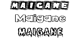 Coloriage Maigane