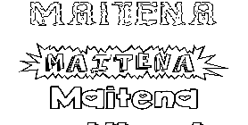 Coloriage Maitena