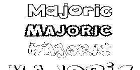 Coloriage Majoric