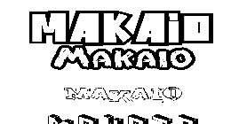 Coloriage Makaio