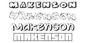 Coloriage Makenson