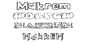 Coloriage Makrem