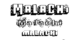 Coloriage Malachi