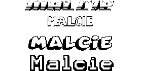 Coloriage Malcie